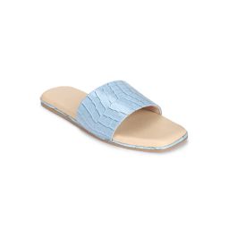 Yoho Blue Comfortable Latex Cushioning Long Lasting Flats-picture-30