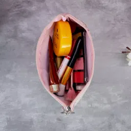 NFI Essentials Pink Stylish Makeup Pouch for Women image 3