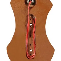 1ST TIME Brown & Brown Textured Wood Cylinder Shaped Wall Lamp image 2