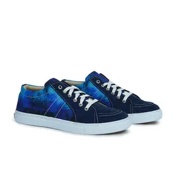 KobSook Men Printed Suede Sneakers-picture-14