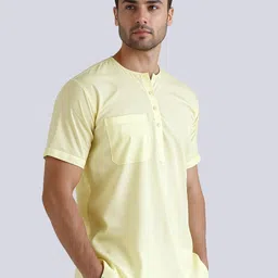 Nature thread Men Kurta image 2