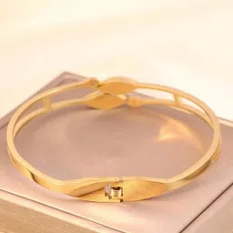 RUHI COLLECTION Unisex Hand Painted Rhodium-Plated Cuff Bracelet image 5