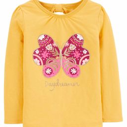 Carter's Butterfly Jersey Tee - Yellow-picture-46