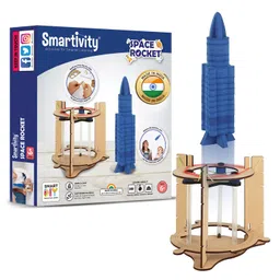 Smartivity DIY Blast-Off Space Rocket Making Kit - Multicolor-image-88
