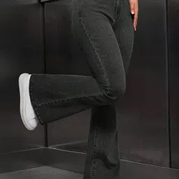 GRX Women Bootcut High-Rise Stretchable Jeans image 5