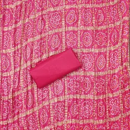 KALINI Embroidered Unstitched Dress Material image 3