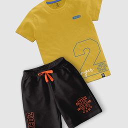 CODEZ Boys T-shirt with Shorts-picture-0
