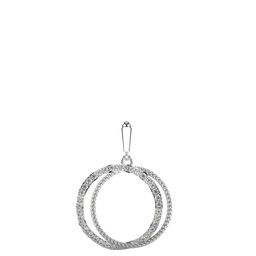 VALANOVA Women 18K White Gold & Certified Lab Grown Pendant 0.40ctsDiamond 2.76gm-image-12