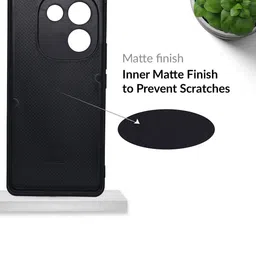 SPRIG Solid Printed Vivo T3 Pro 5G Back Case Mobile Accessories image 4