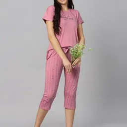 DZZO Women Printed Night suit-picture-15