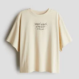 H&M Loose-fit Printed T-shirt image 1