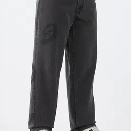 The Souled Store Men High-Rise Light Fade Printed Jeans-picture-34