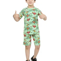 BAESD Boys Printed T-shirt with Shorts-picture-25