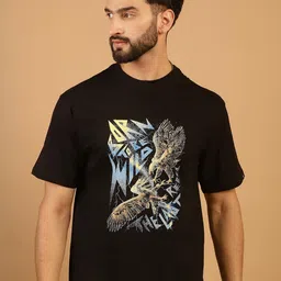 grage Oversized Graphic Black T-Shirt-picture-28