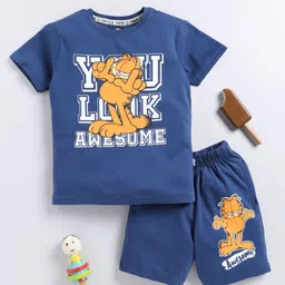 YK X Tinyo Boys Garfield Printed Pure Cotton Clothing Set-picture-36
