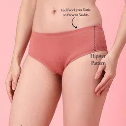 SHYAM SONS FLAIR Women Pack Of 3 Mid-Rise Hipster Briefs image 3