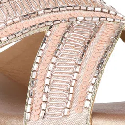 Inc 5 Embellished Ethnic Wedge Heel Sandals image 5