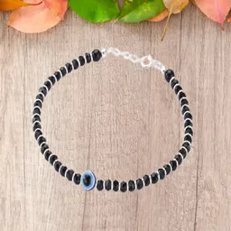 Paavni Girls Sterling Silver Handcrafted Charm Bracelet-picture-10