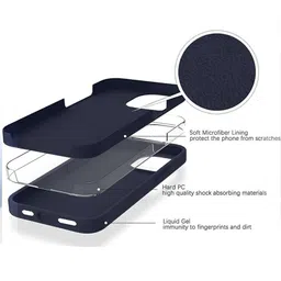 TREEMODA Solid iPhone 14 Impact Resistant Back Case image 5