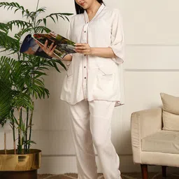 ETC Women V-Neck Night Suit image 3