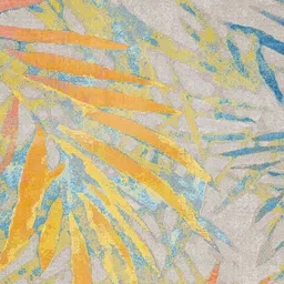 DDecor Grey Abstract Anti-Skid Polyester Carpet image 3