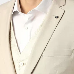 Van Heusen Slim-Fit Single-Breasted Three-Piece Suit image 2