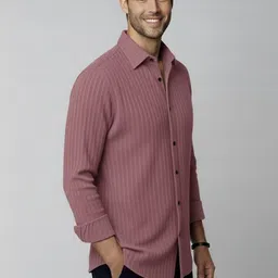 OQUENT Men Standard Casual Shirt image 4