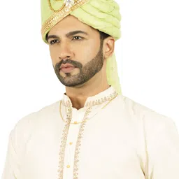 PRIYAKANT SAFAWALA Solid Pagri image 4