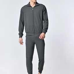 BAESD Men Mock Collar Mid-Rise Long Sleeves Tracksuits-picture-34