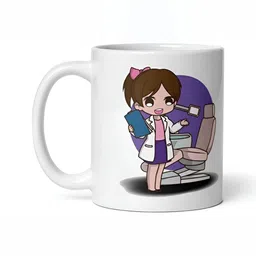 Mr UVD White & Purple Graphic Printed Ceramic Glossy Mug 350 ml-picture-36