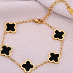 Peprika Gold-Plated Stainless Steel Artificial Stones Charm Bracelet-picture-17