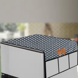 The Furnishing Tree Grey Printed Refrigerator Cover-picture-15