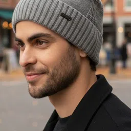 iSWEVEN Unisex Woollen Beanie-picture-31