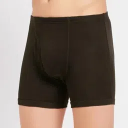 CAVENDERS Men Pack Of 3 Brown Cotton Basic Briefs image 2