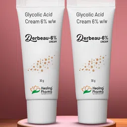 Healing Pharma Set Of 2 Derbeau Glycolic Acid Cream 6% W/W- 30g-image-3