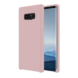 LIRAMARK Liquid Silicone Soft Galaxy Note 8 Back Case image 1