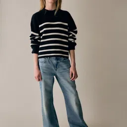 H&M Baggy Fit Bootcut Leg Jeans-picture-25