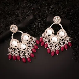 Anouk Geometric Drop Earrings image 2