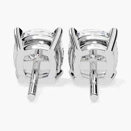 VALANOVA 925 Sterling Silver Lab Grown Diamond Studs -0.88g image 2