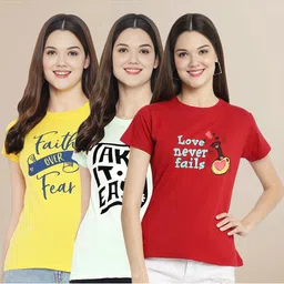 Metronaut Women Typography 3 T-shirt-picture-23