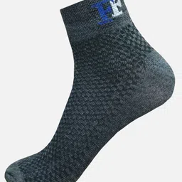 FIMS Men Pack Of 3 Patterned Ankle-Length Socks image 3