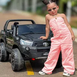 INCLUD Girls Off-Shoulder Basic Jumpsuit image 2