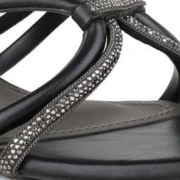 Inc 5 Women Western Embellished Party Block Heels Sandals image 5