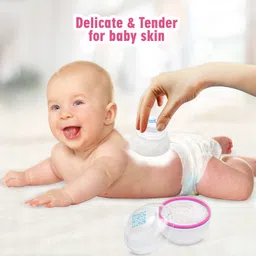 Mee Mee Soft Powder Puff With Case - Pink image 5