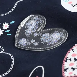 Babyoye Full Sleeves Tee Bunny Print - Navy Blue image 5