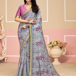 Panzora Floral Printed Saree-picture-38