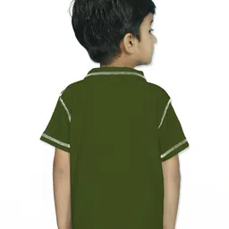 MGRS Boys Olive Clothing Set image 2