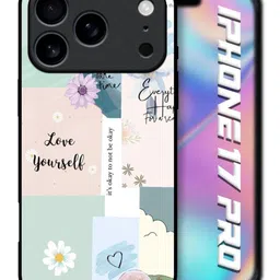 QRIOH Conversational Printed iPhone 17 Pro Back Case Mobile Accessories-picture-30