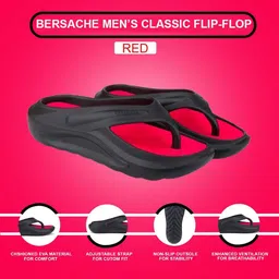 BERSACHE Men Thong Flip-Flops image 5