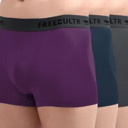 FREECULTR Pack Of 3 Anti Bacterial Trunks FC-XT-T-TV-PB-AG_S image 1